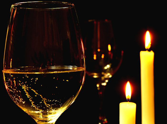 cena a lume di candela